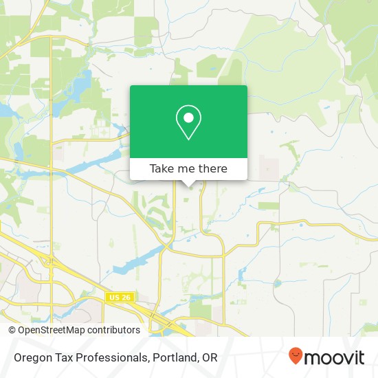 Oregon Tax Professionals map