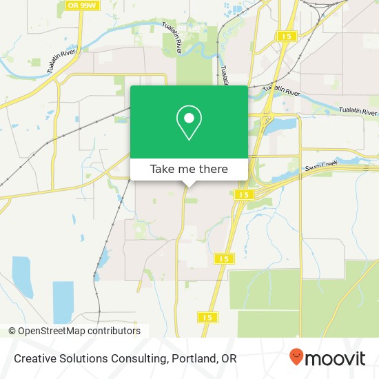 Creative Solutions Consulting map