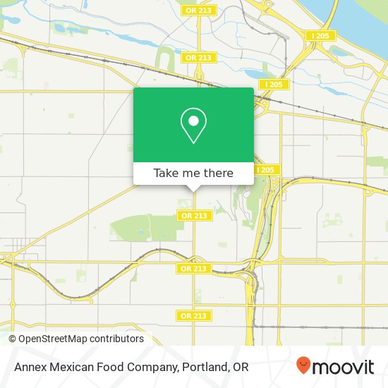 Annex Mexican Food Company map