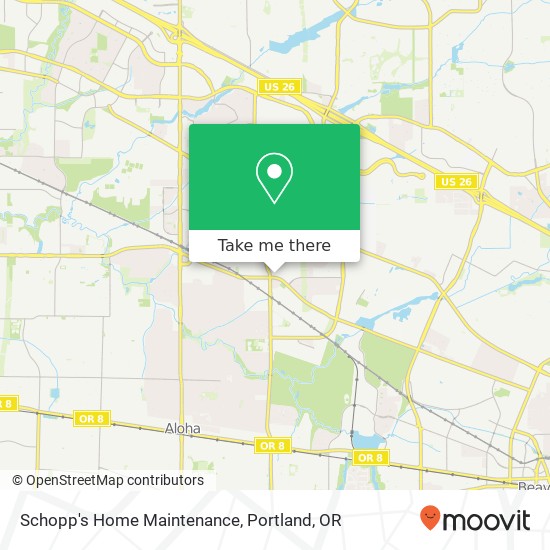 Schopp's Home Maintenance map