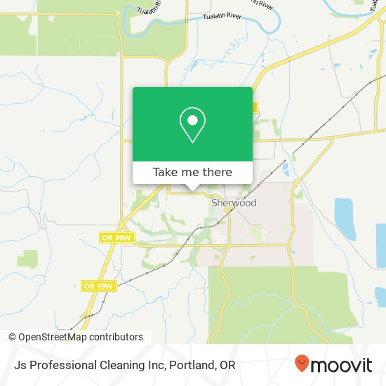 Mapa de Js Professional Cleaning Inc