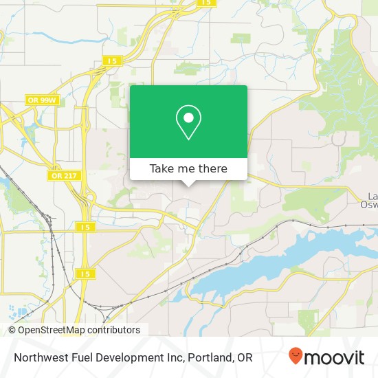 Northwest Fuel Development Inc map