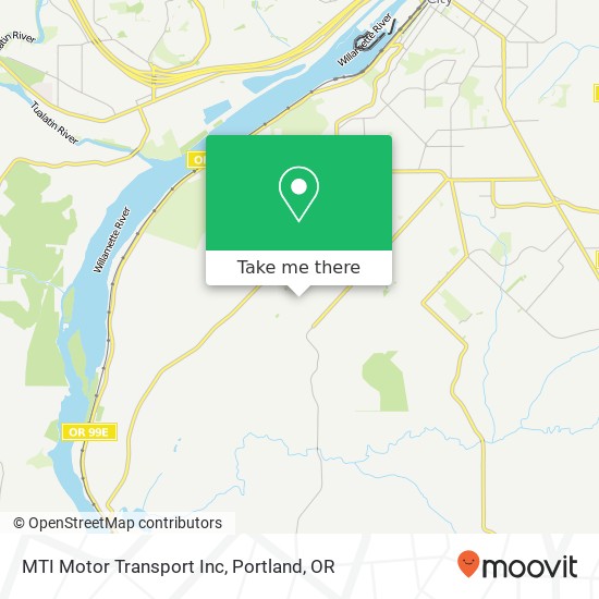 MTI Motor Transport Inc map