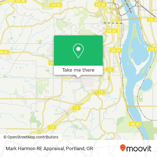 Mark Harmon RE Appraisal map