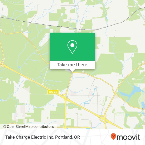 Take Charge Electric Inc map