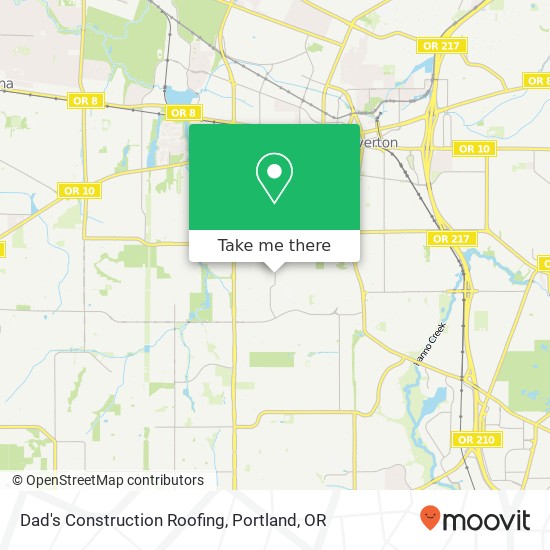 Mapa de Dad's Construction Roofing