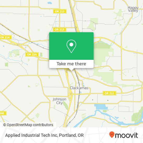 Applied Industrial Tech Inc map