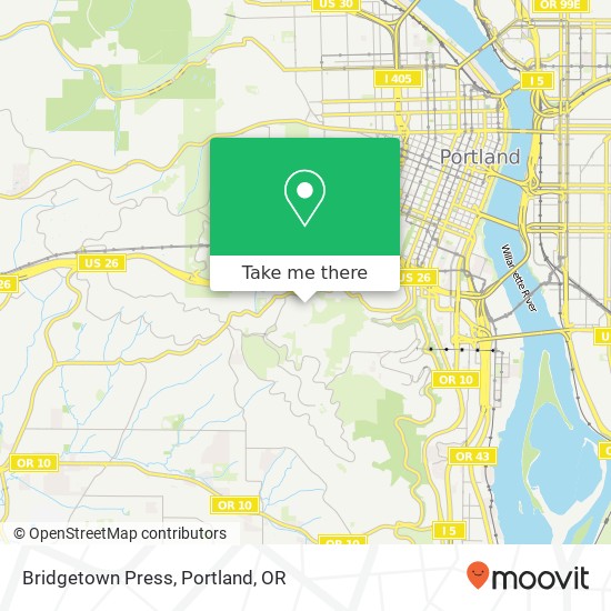 Bridgetown Press map