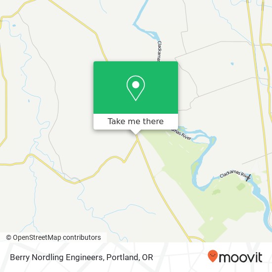 Berry Nordling Engineers map
