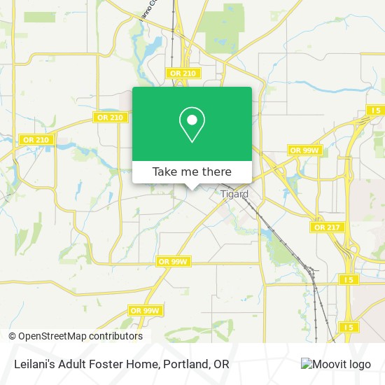Leilani's Adult Foster Home map