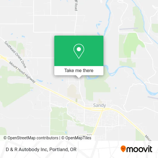 D & R Autobody Inc map