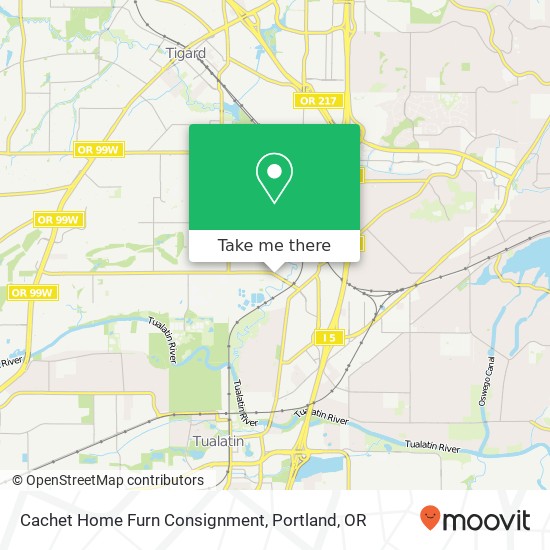 Mapa de Cachet Home Furn Consignment