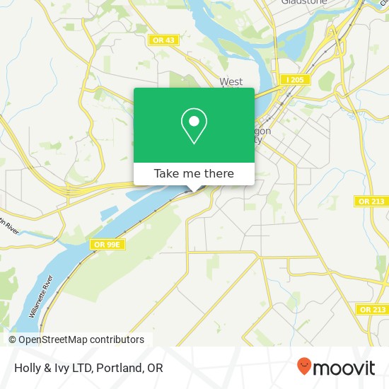 Holly & Ivy LTD map