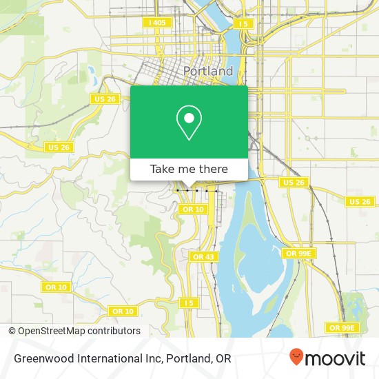 Greenwood International Inc map