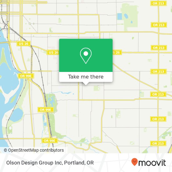 Mapa de Olson Design Group Inc
