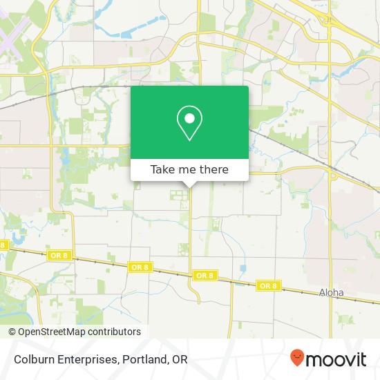 Colburn Enterprises map