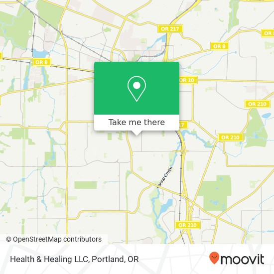 Mapa de Health & Healing LLC