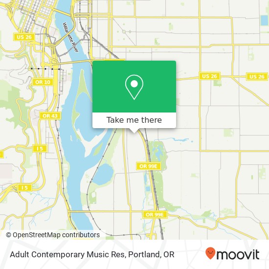 Adult Contemporary Music Res map