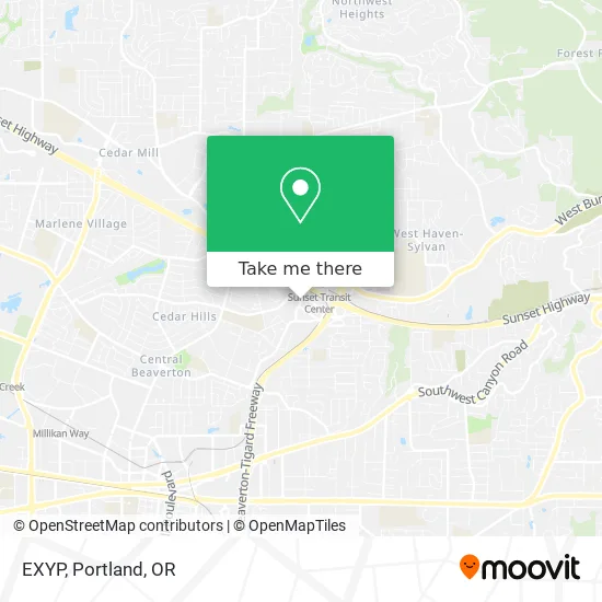 EXYP map