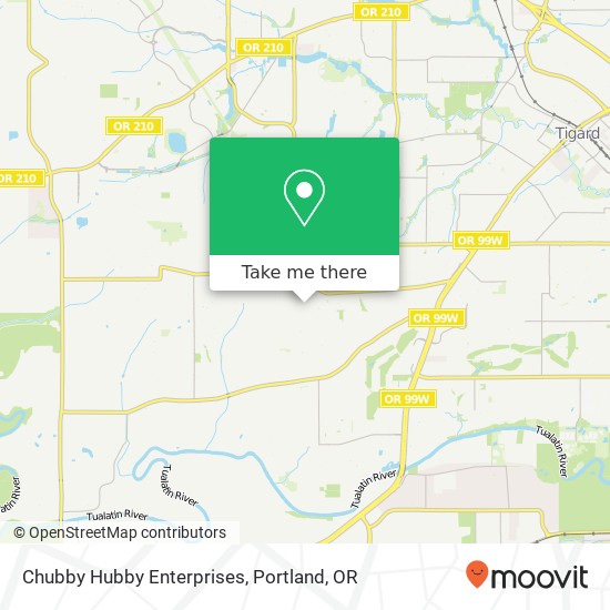 Chubby Hubby Enterprises map