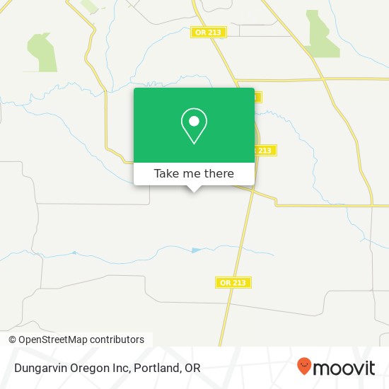 Dungarvin Oregon Inc map