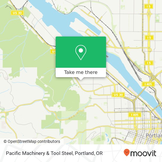 Pacific Machinery & Tool Steel map