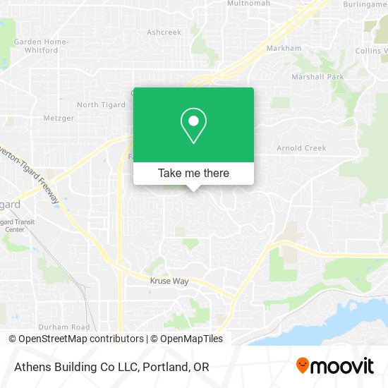Athens Building Co LLC map