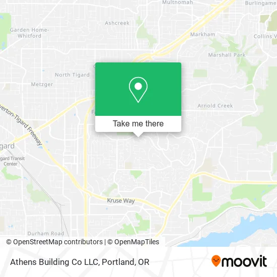 Athens Building Co LLC map