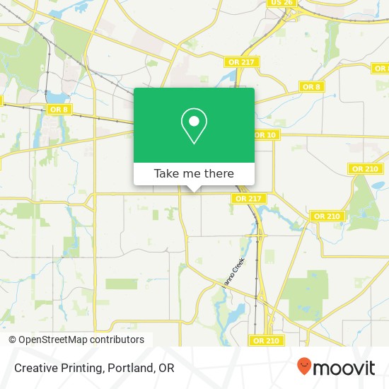 Mapa de Creative Printing