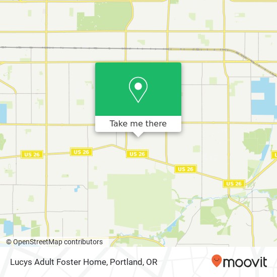 Mapa de Lucys Adult Foster Home