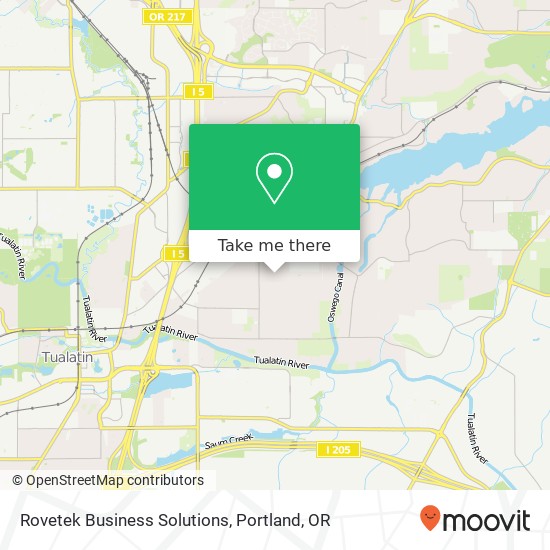 Rovetek Business Solutions map