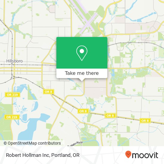 Robert Hollman Inc map