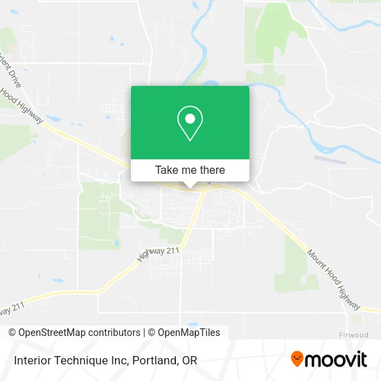 Interior Technique Inc map