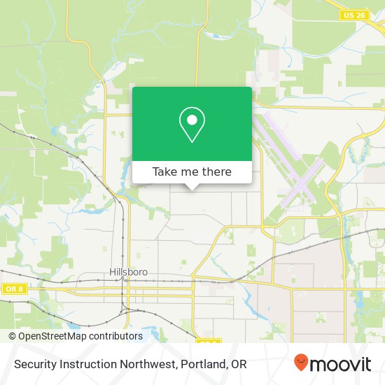 Security Instruction Northwest map