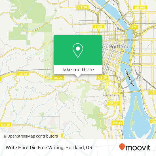 Write Hard Die Free Writing map