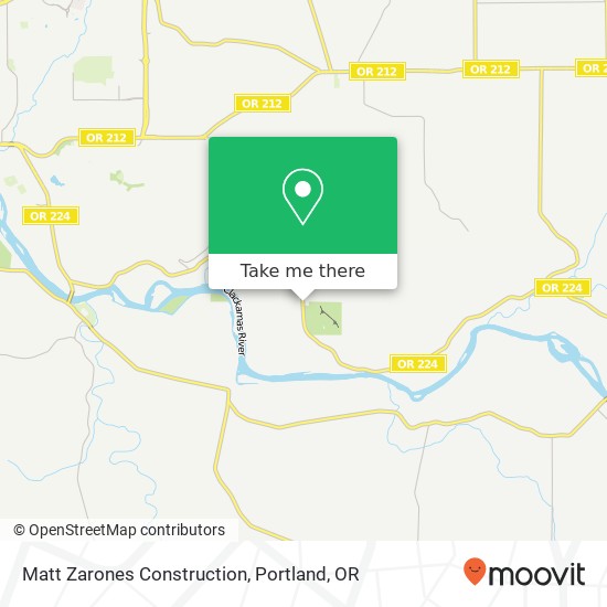 Mapa de Matt Zarones Construction