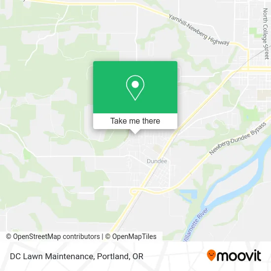 DC Lawn Maintenance map