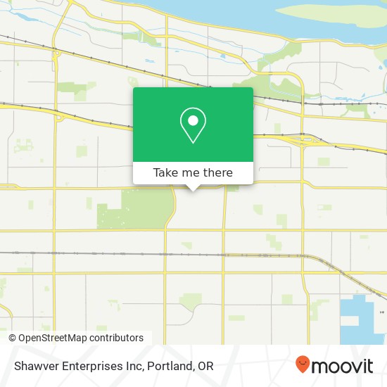 Shawver Enterprises Inc map