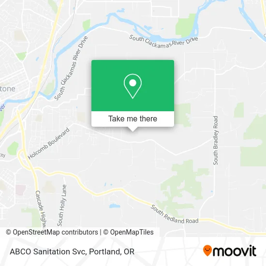 ABCO Sanitation Svc map