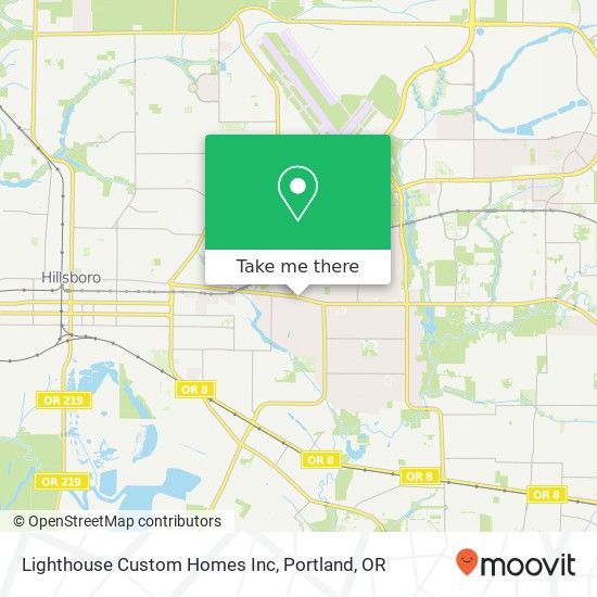 Mapa de Lighthouse Custom Homes Inc