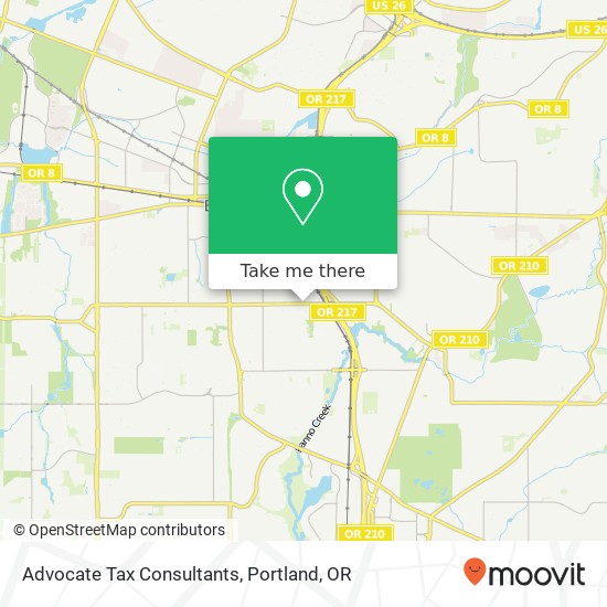 Advocate Tax Consultants map