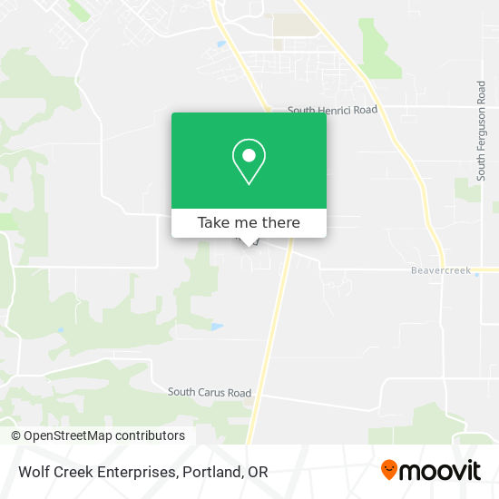 Mapa de Wolf Creek Enterprises