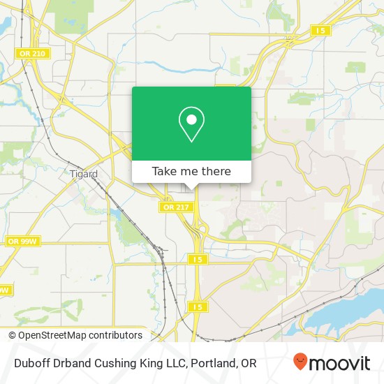 Mapa de Duboff Drband Cushing King LLC