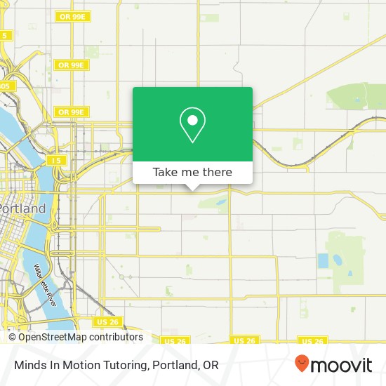 Minds In Motion Tutoring map