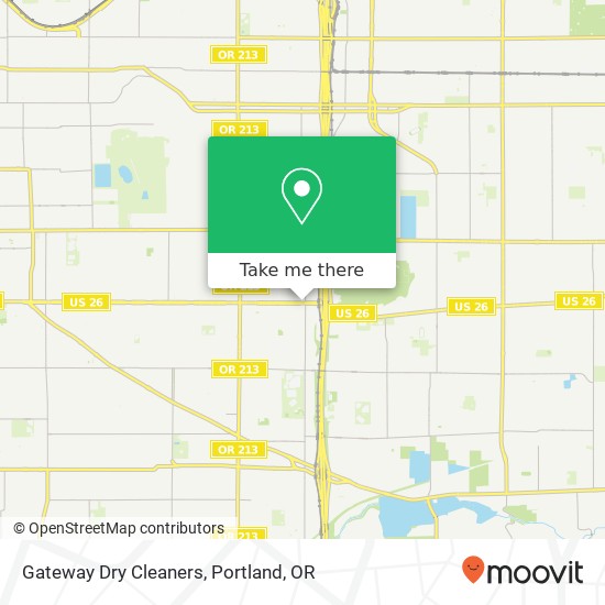 Gateway Dry Cleaners map