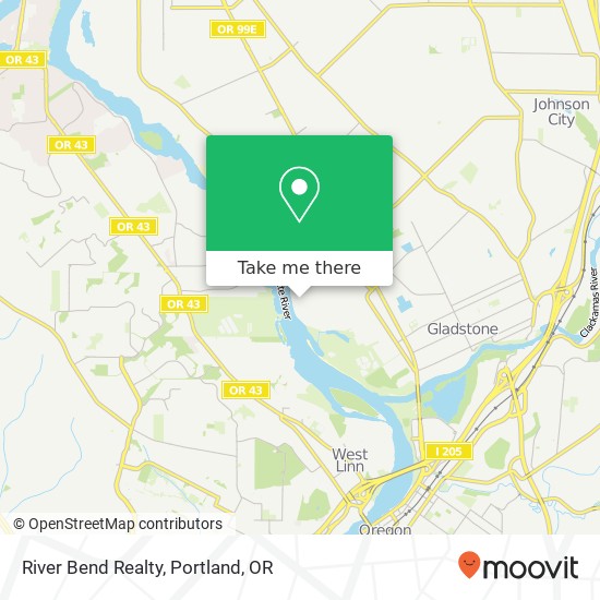 River Bend Realty map