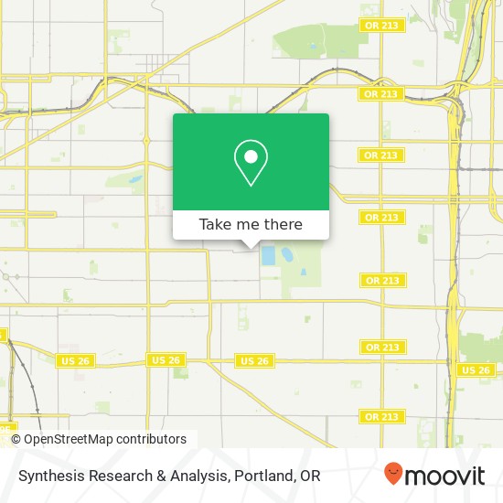 Mapa de Synthesis Research & Analysis