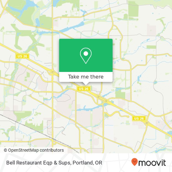 Mapa de Bell Restaurant Eqp & Sups