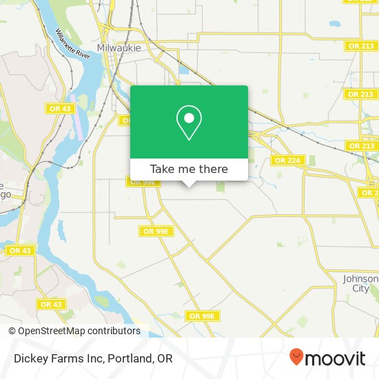 Dickey Farms Inc map