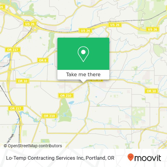 Mapa de Lo-Temp Contracting Services Inc